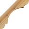 Ekena Millwork 6"W x 10"D x 10"H Olympic Rough Sawn Knee Brace, Western Red Cedar BRC06X10X10OLY00RWR - alternate 4